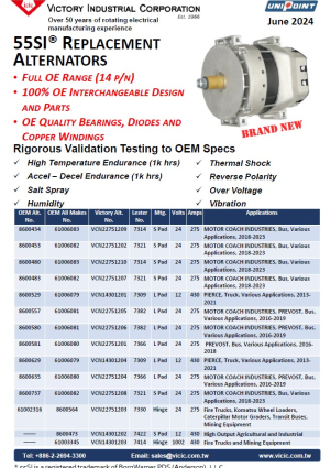 Victory 55SI® REPLACEMENT ALTERNATORS(Image)